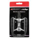 Pedals Azimut by Wellgo Alu C220DU antislip with reflectors