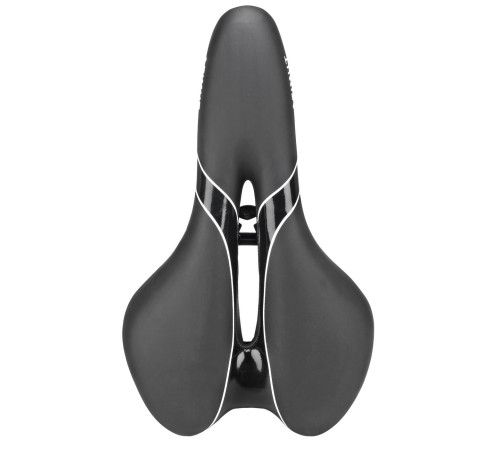 Saddle Azimut Sport Comfort Cut 280x160mm silicone (1043)