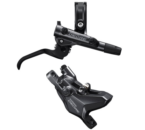 Disc brake set rear Shimano DEORE BL/BR-M6100(L) resin J-Kit black