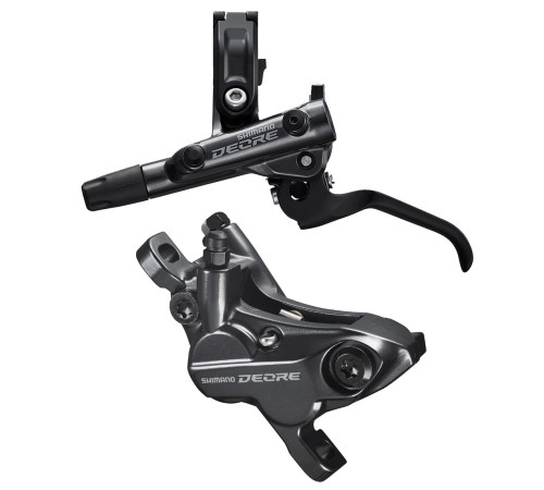 Priekšējās disku bremzes Shimano DEORE BL/BR-M6120(L) resin J-Kit black