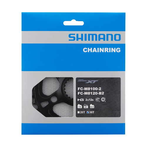 Priekšējā ķēdes riteņa Shimano XT FC-M8100 36T