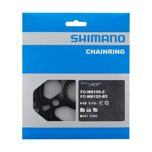 Priekšējā ķēdes riteņa Shimano XT FC-M8100 36T