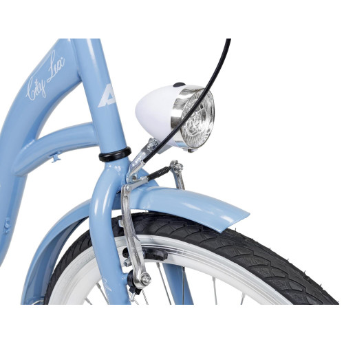 Bicycle AZIMUT City Lux 26" 2025 light blue-white
