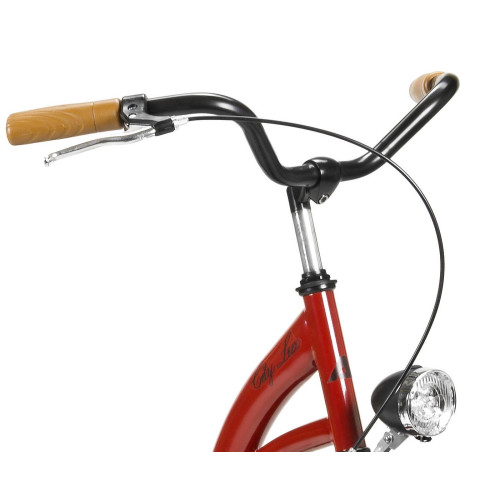 Bicycle AZIMUT City Lux 26" 2025 bordo-brown