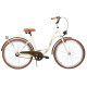 Bicycle AZIMUT City Lux 26" 2025 cream-brown