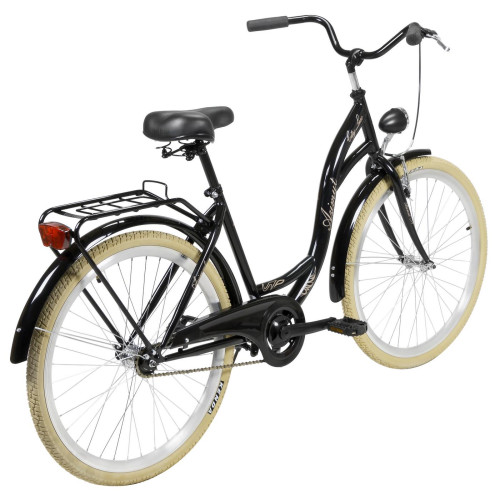 Bicycle AZIMUT City Lux 26" 2025 black-cream