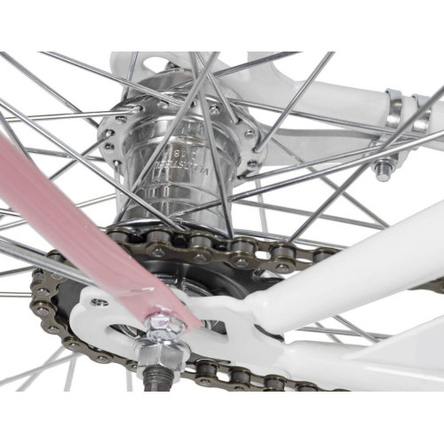 Bicycle AZIMUT City Lux 26" 2025 white-pink