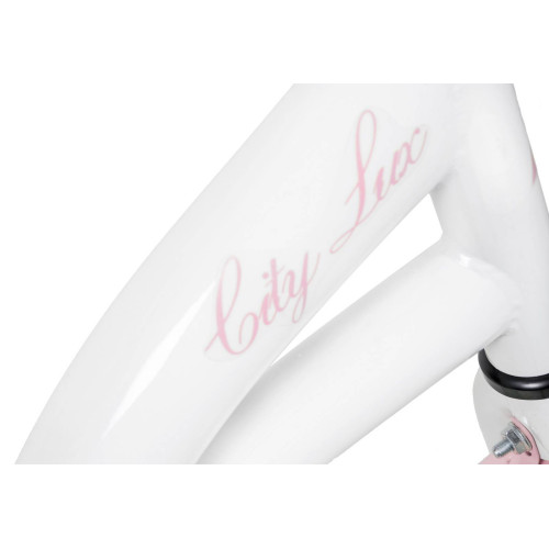 Bicycle AZIMUT City Lux 26" 2025 white-pink