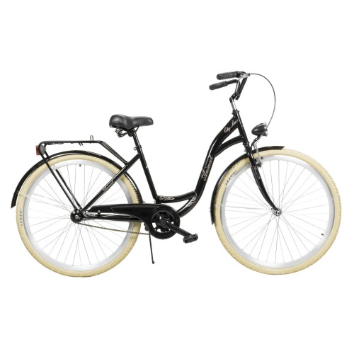 Bicycle AZIMUT City Lux 28" 2023 black-cream