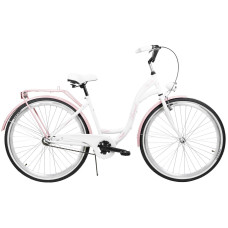 Velosipēds AZIMUT City Lux 28" 2023 white-pink