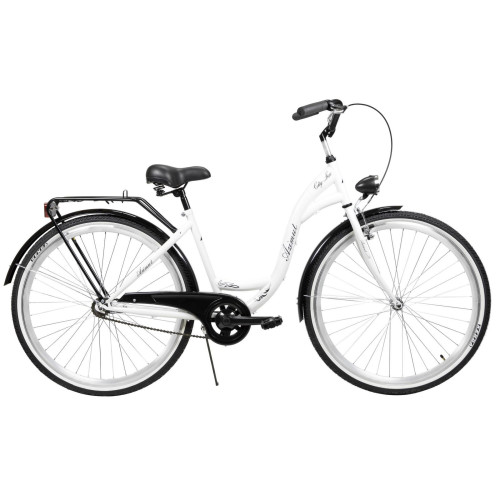 Bicycle AZIMUT City Lux 28" 2025 white-black