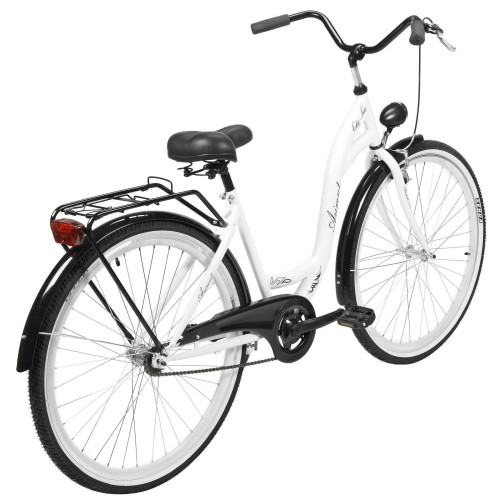 Bicycle AZIMUT City Lux 28" 2025 white-black