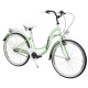 Bicycle AZIMUT Vintage 26" 3-speed 2023 mint-white