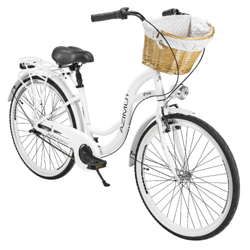 Bicycle AZIMUT Sarema ALU 26" 3-speed 2025 white