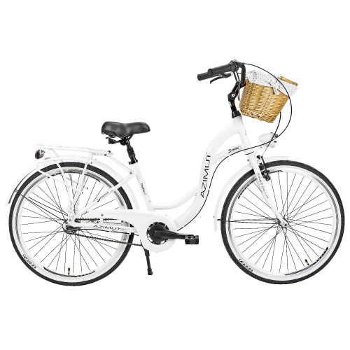 Bicycle AZIMUT Sarema ALU 26" 3-speed 2025 white