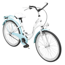 Bicycle AZIMUT Julie 24" 2023 white-turquoise