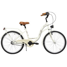 Bicycle AZIMUT Julie 24" 3-speed 2023 light cream