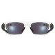 Glasses Uvex Blaze III white black mat / mirror blue