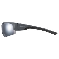 Brilles Uvex Sportstyle 215 grey mat / litemirror silver