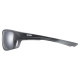 Glasses Uvex Sportstyle 230 black mat / litemirror silver