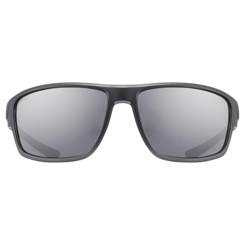 Glasses Uvex Sportstyle 230 black mat / litemirror silver