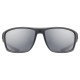 Glasses Uvex Sportstyle 230 black mat / litemirror silver