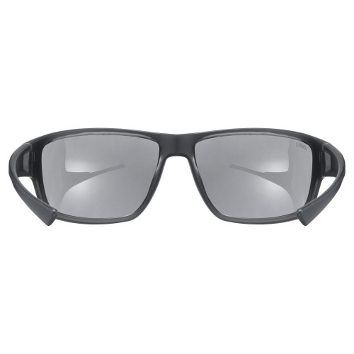 Glasses Uvex Sportstyle 230 black mat / litemirror silver