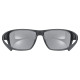 Glasses Uvex Sportstyle 230 black mat / litemirror silver