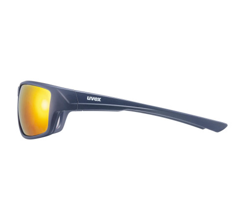 Glasses Uvex Sportstyle 230 blue mat / mirror red