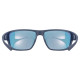 Glasses Uvex Sportstyle 230 blue mat / mirror red