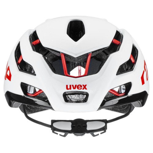 Helmet Uvex Race 9 white-red-57-60CM