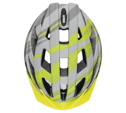 Helmet Uvex Air wing cc grey-lime mat-52-57CM