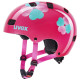 Helmet Uvex Kid 3 pink flower-55-58CM