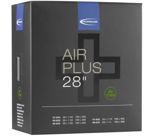 Tube 27/28" Schwalbe AV17AP Air Plus (37/47-622)