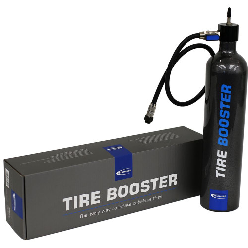 Tool Schwalbe Tire Booster Tubeless SV reusable with mounting strap