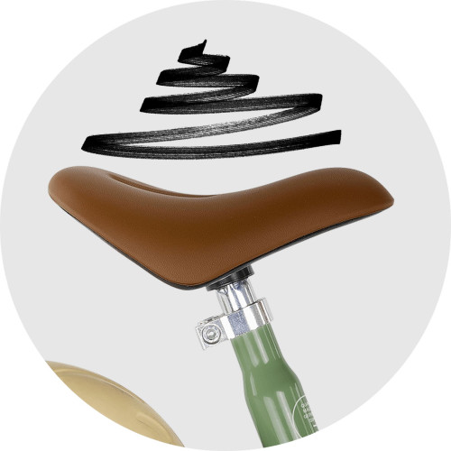 Balance / learner bike PUKY LR M Classic retro-green