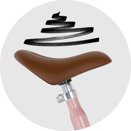 Balance / learner bike PUKY LR XL Br Classic retro-rose