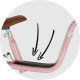 Balance / learner bike PUKY LR XL Br Classic retro-rose