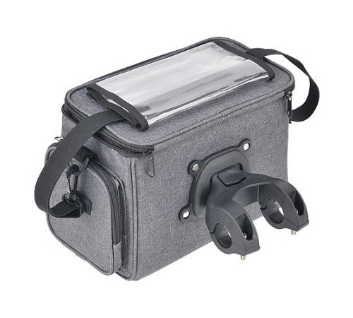 Handlebar bag ProX for map Nebraska 511 grey