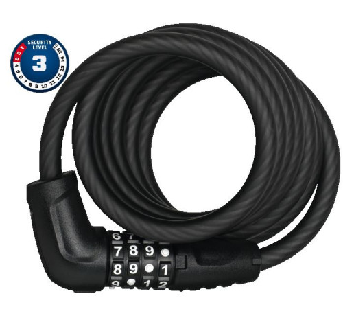 Lock Abus Numero 5510C/180 BK