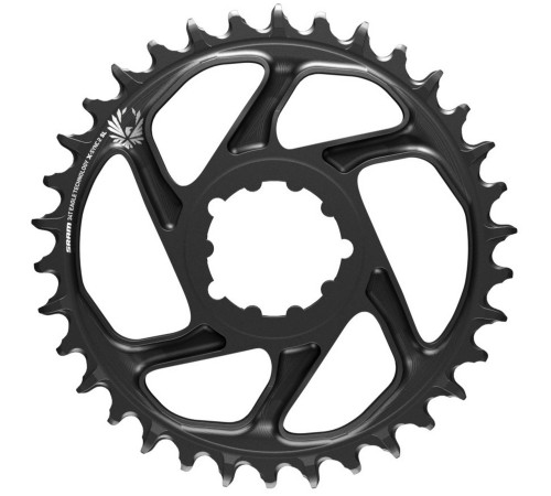 Priekšējā ķēdes riteņa Sram X-Sync Boost Alu DirectMount offset 3mm 12-speed 34T