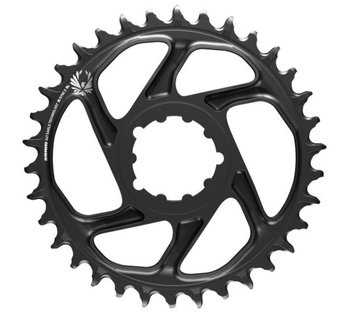 Priekšējā ķēdes riteņa Sram X-Sync2 Eagle Boost Steel DirectMount offset 3mm 11/12-speed 34T