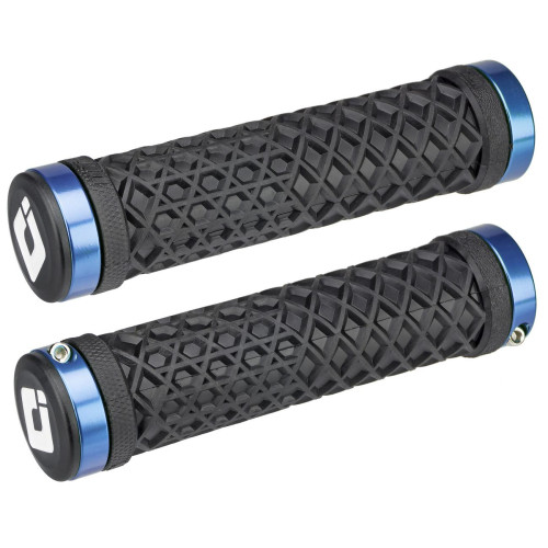 Grips ODI Vans® Lock-On Black w/ Blue Clamps