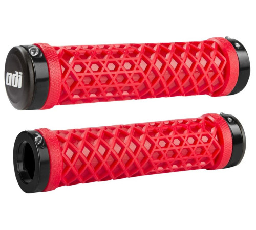 Grips ODI Vans® Lock-On Black w/ Red Clamps