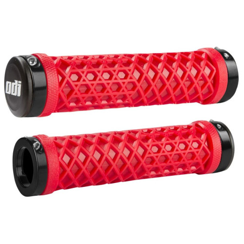 Grips ODI Vans® Lock-On Black w/ Red Clamps