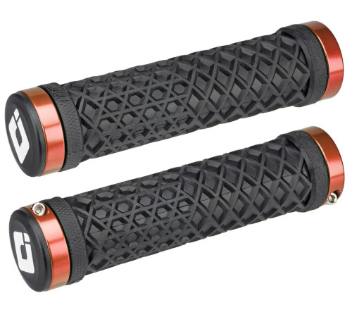 Grips ODI Vans® Lock-On Black w/ Orange Clamps