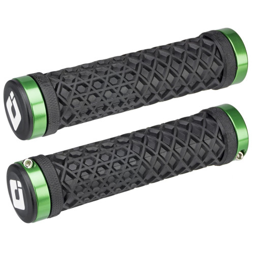 Grips ODI Vans® Lock-On Black w/ Green Clamps
