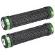 Grips ODI Vans® Lock-On Black w/ Green Clamps