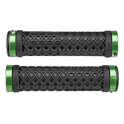 Grips ODI Vans® Lock-On Black w/ Green Clamps