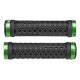 Grips ODI Vans® Lock-On Black w/ Green Clamps